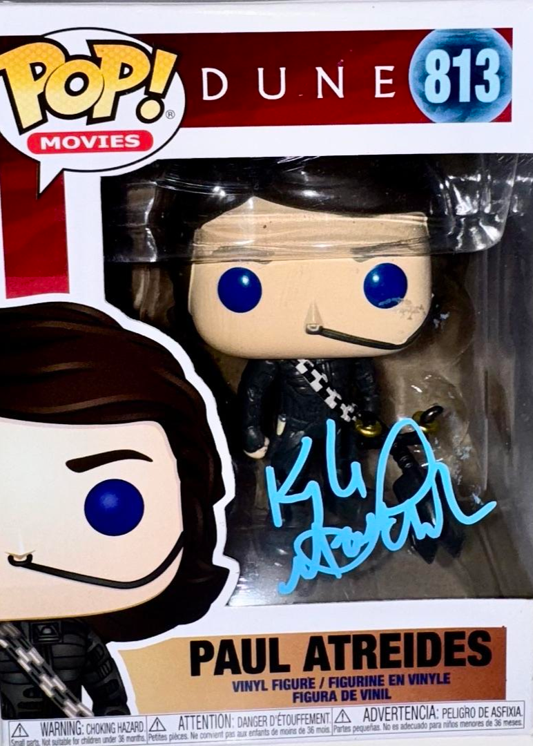 Kyle MacLachlan Signed Funko Pop #813 "Paul Atreides" (Dune) - Beckett COA #01